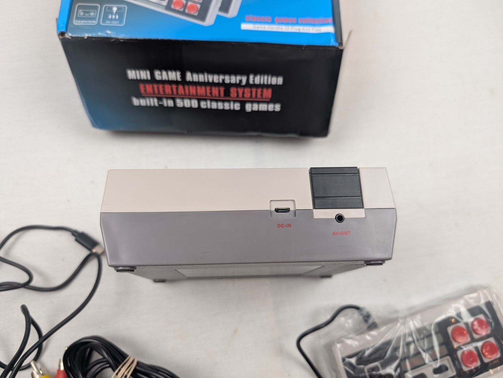 NES Mini Game Entertainment System Anniversary Edition 500 Classic Games TESTED