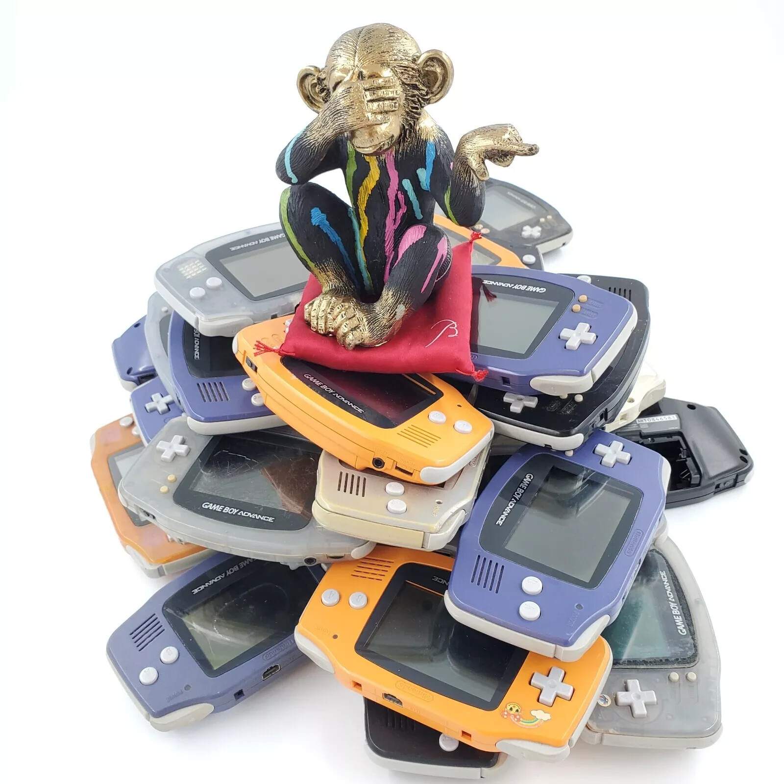 Gameboy Advance console Lot Select Junk for parts As Is console Random Color