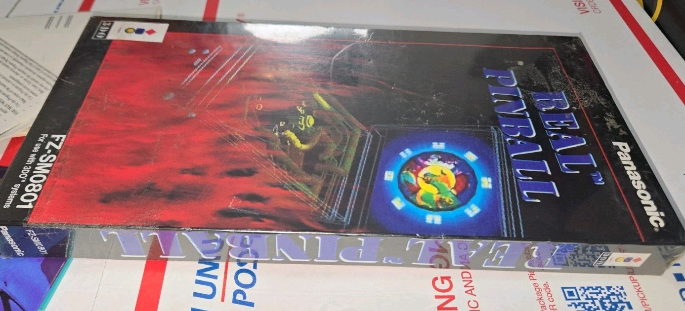 5 3DO Games Including Real Pinball New Sealed, Iceland Breaker Cd Still Sealed
