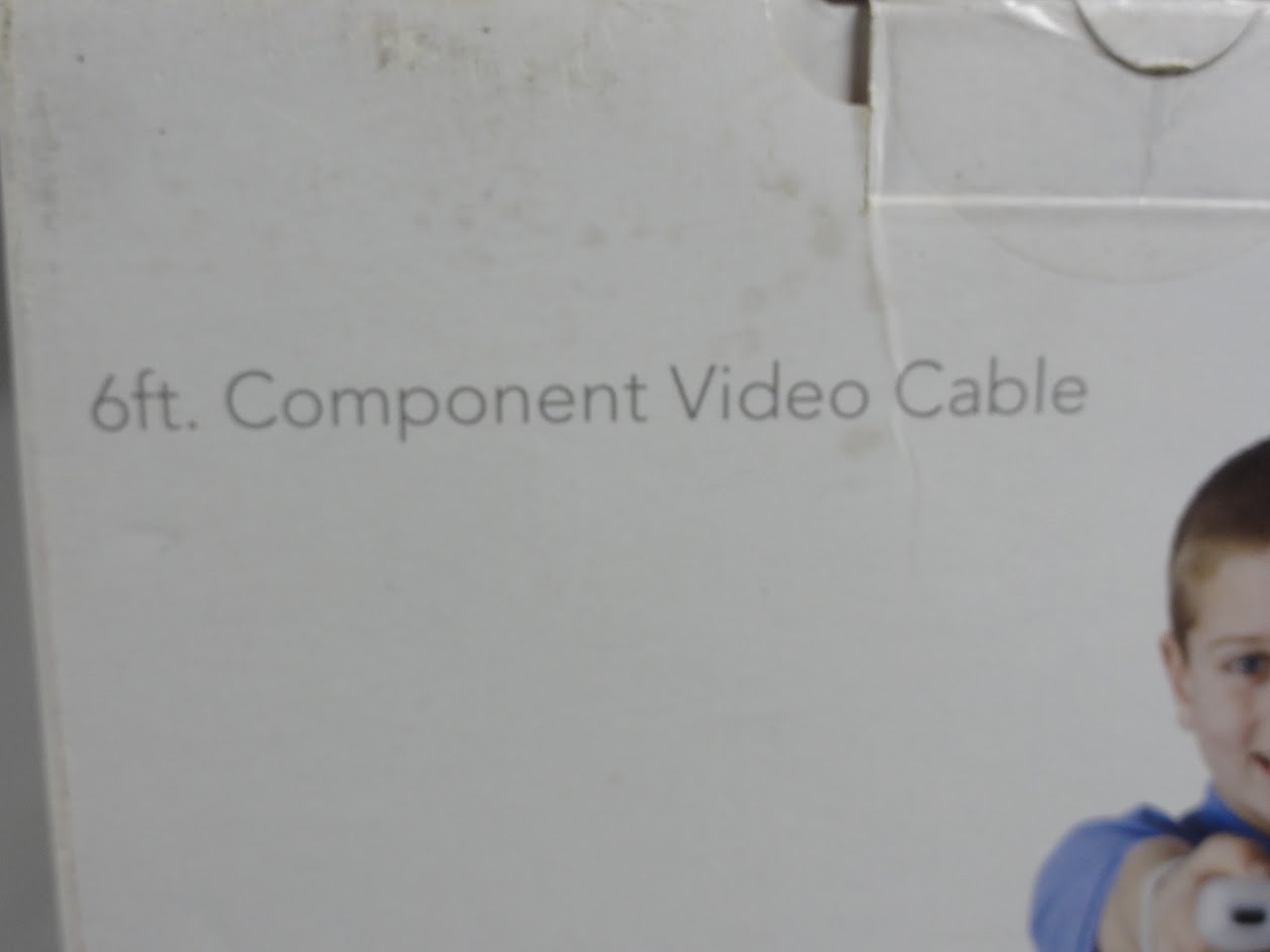 Nintendo Wii Rocketfish Gaming 6 ft. Component Video Stereo Cable Audio New