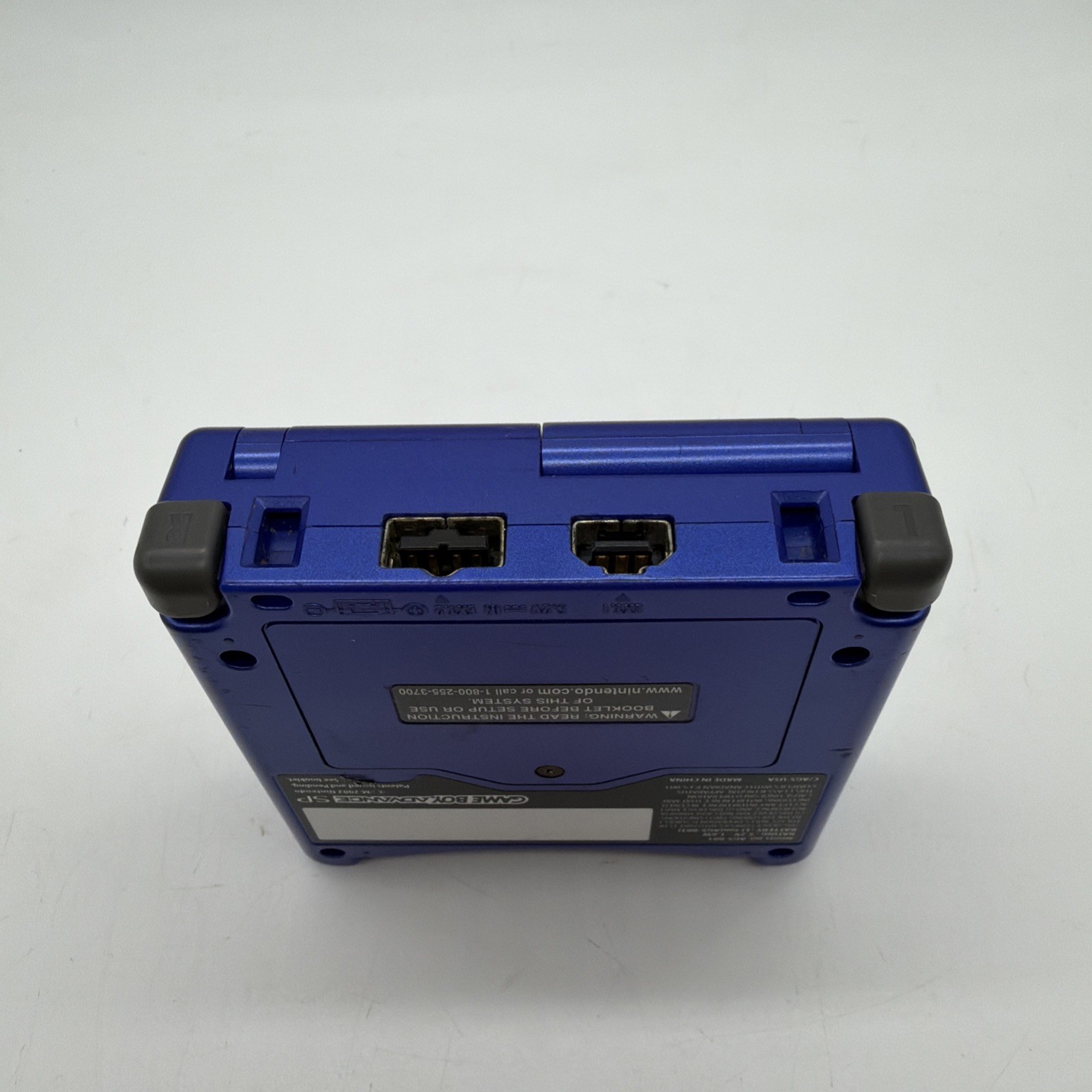 Nintendo Game Boy Advance SP AGS-001 Cobalt Blue Tested Working New Battery