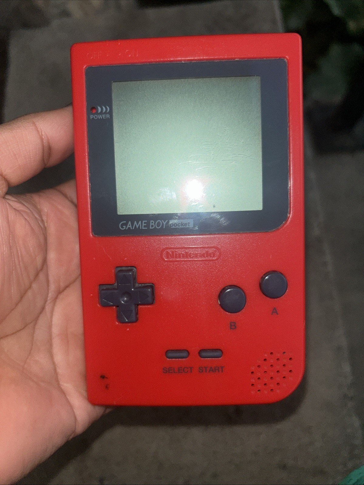 Nintendo Game Boy Pocket MGB-001 – Red – 100% OEM – Tested Working