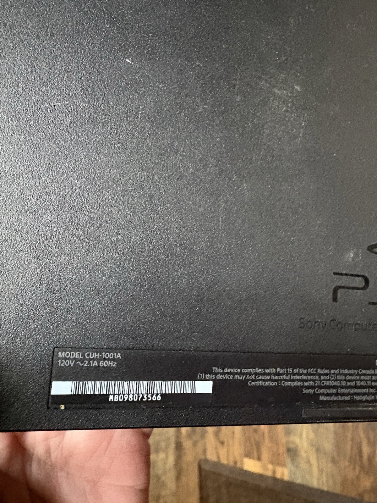 Sony PlayStation 4 PS4 500GB Console CUH-1001A Controller, Power Cable,ext.drive