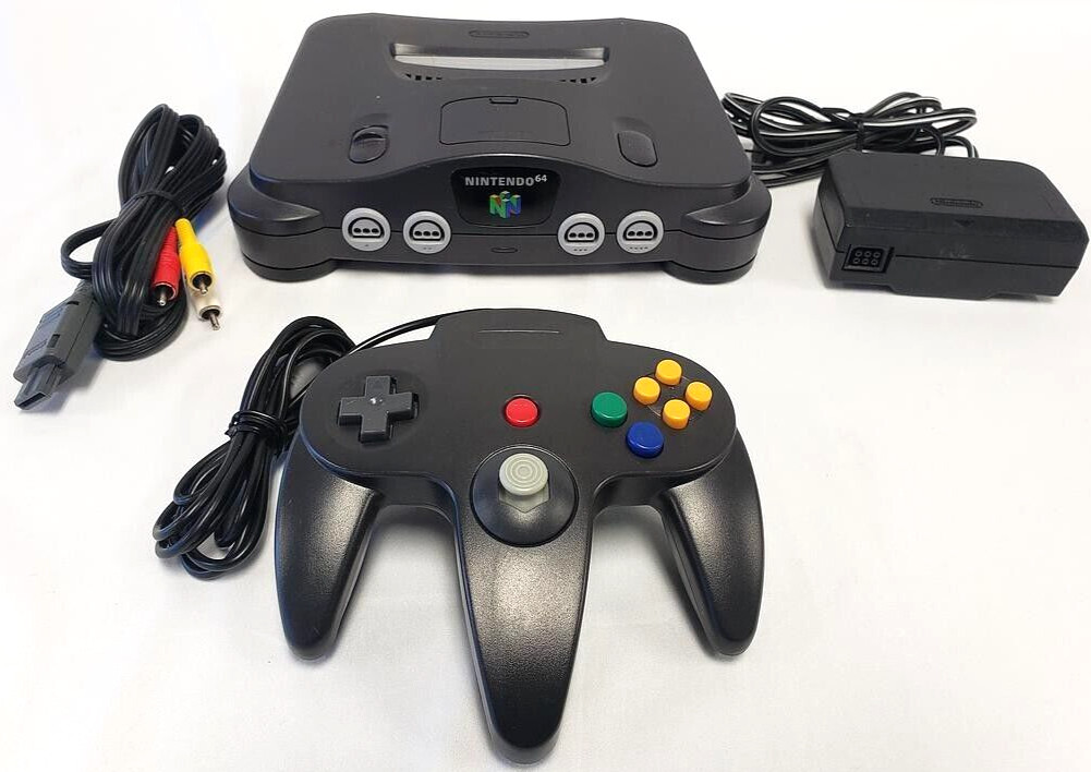 Refurbished N64 Game System Console Bundle Nintendo 64 Vintage FULLY WORKING