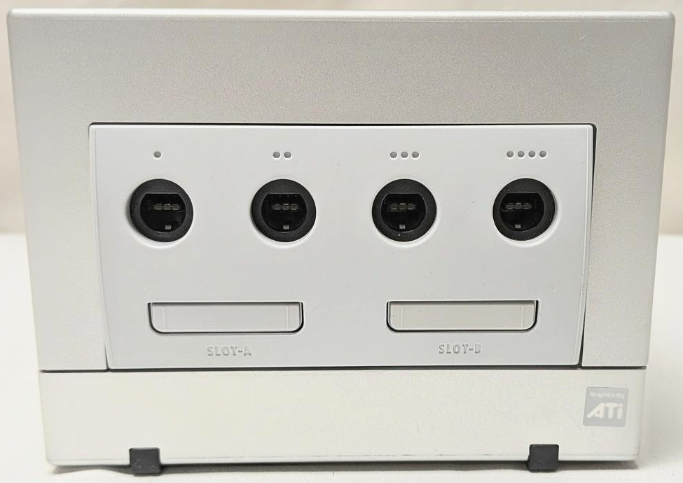 Nintendo GameCube POKEMON XD GALE OF DARKNESS Silver DOL-101 Console System NGC