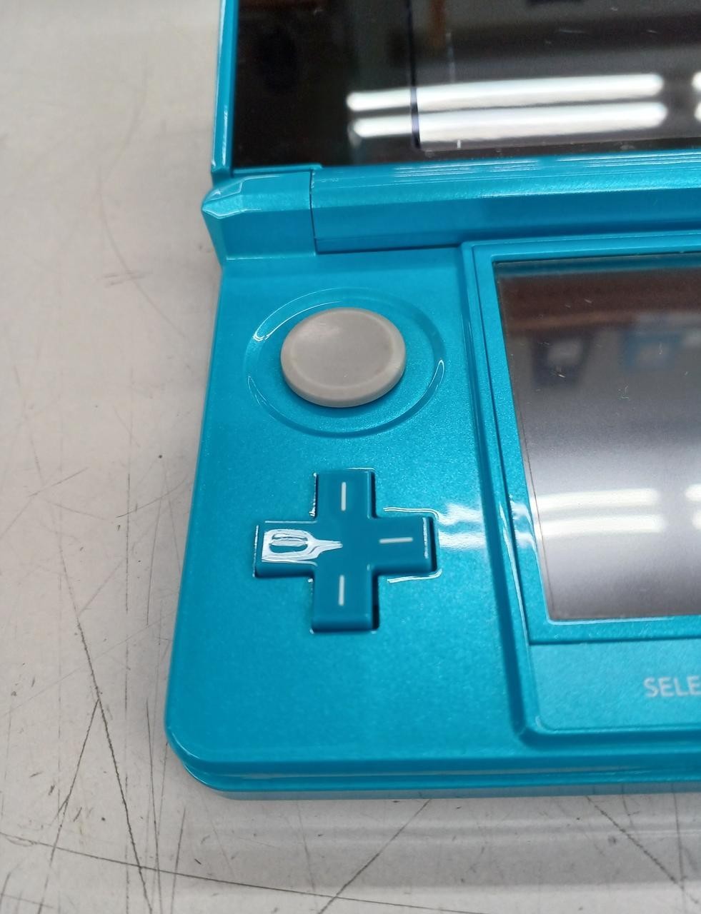 Nintendo 3DS Light Blue Console Japan Ver Tested & Working w/ Stylus Authentic