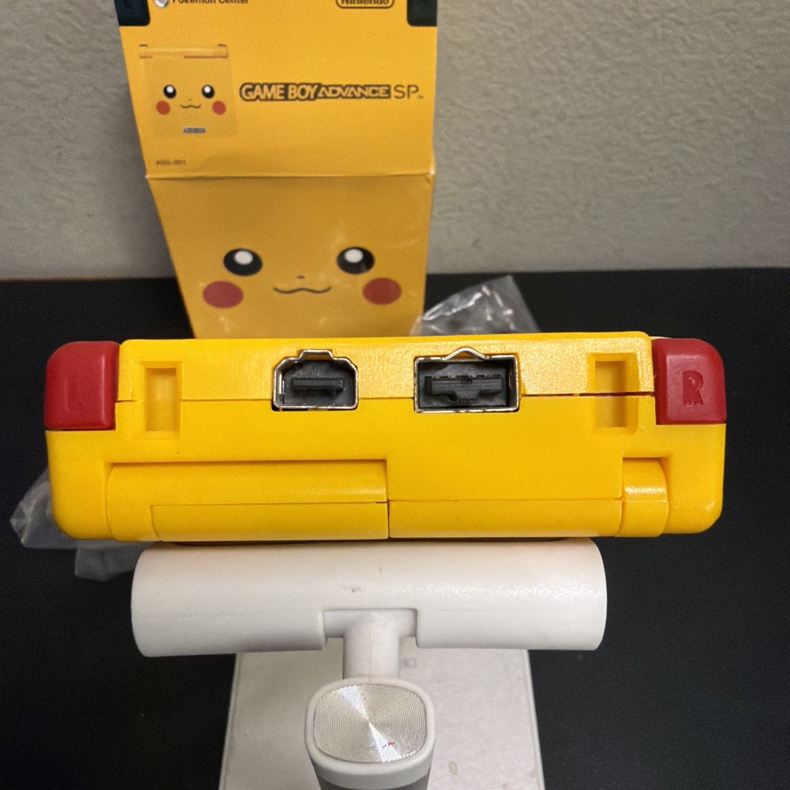 Nintendo Game Boy Advance SP Pikachu Handheld Brighter IPS Screen Yellow