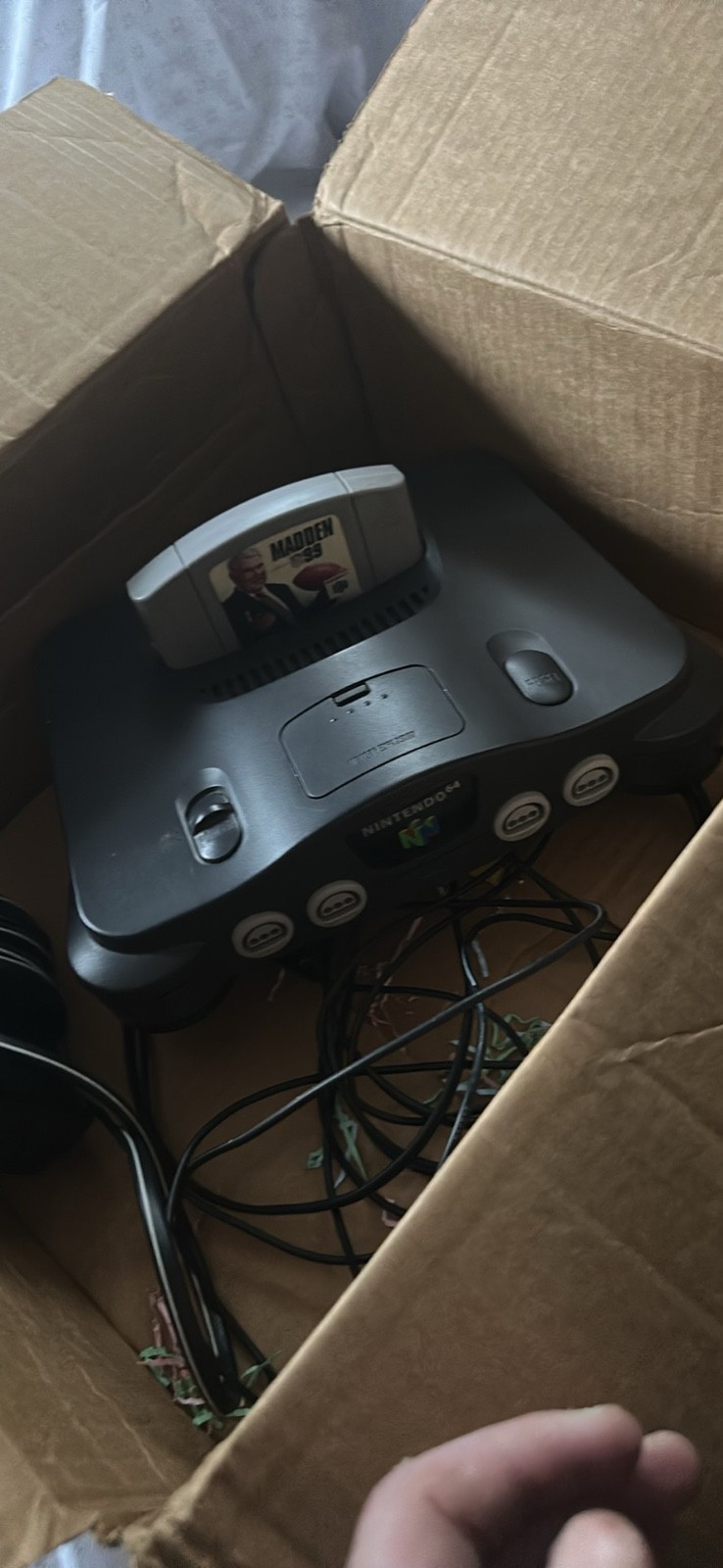 Nintendo 64 System 32MB Home Console – Charcoal Gray