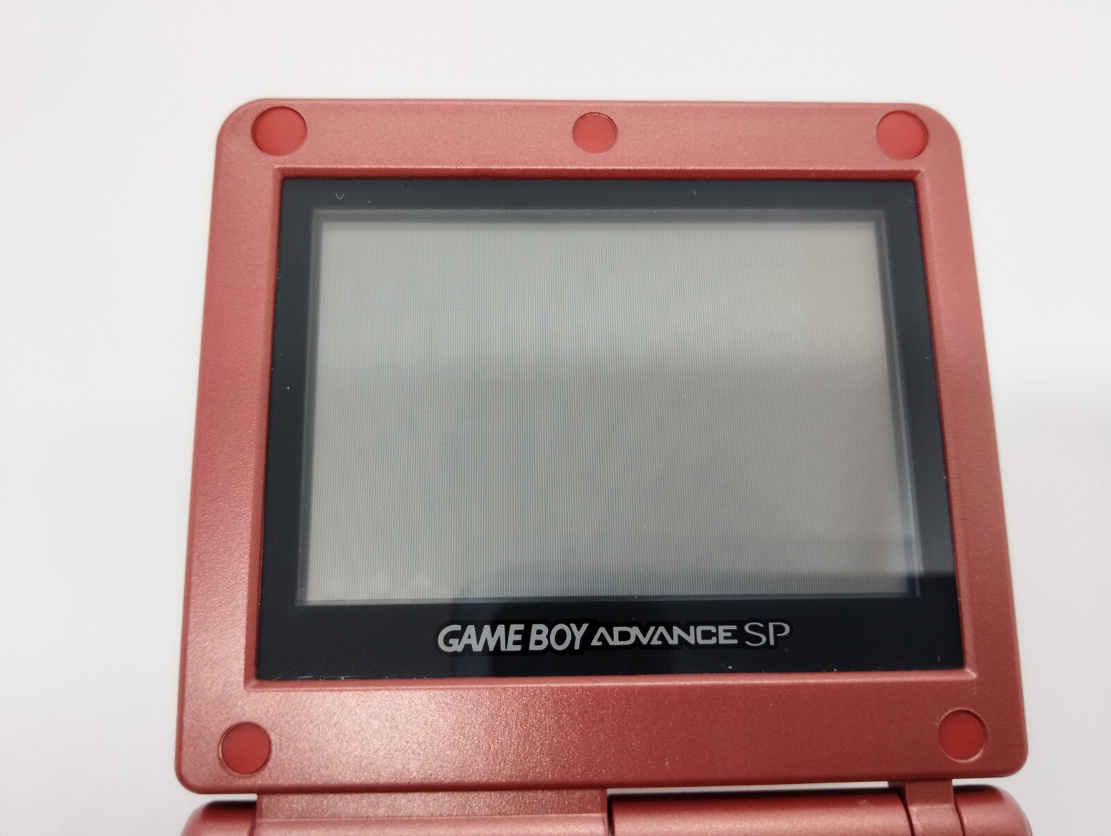 Nintendo Gameboy Advance SP Groudon Pokémon Reshell *Glass Screen & New Battery*