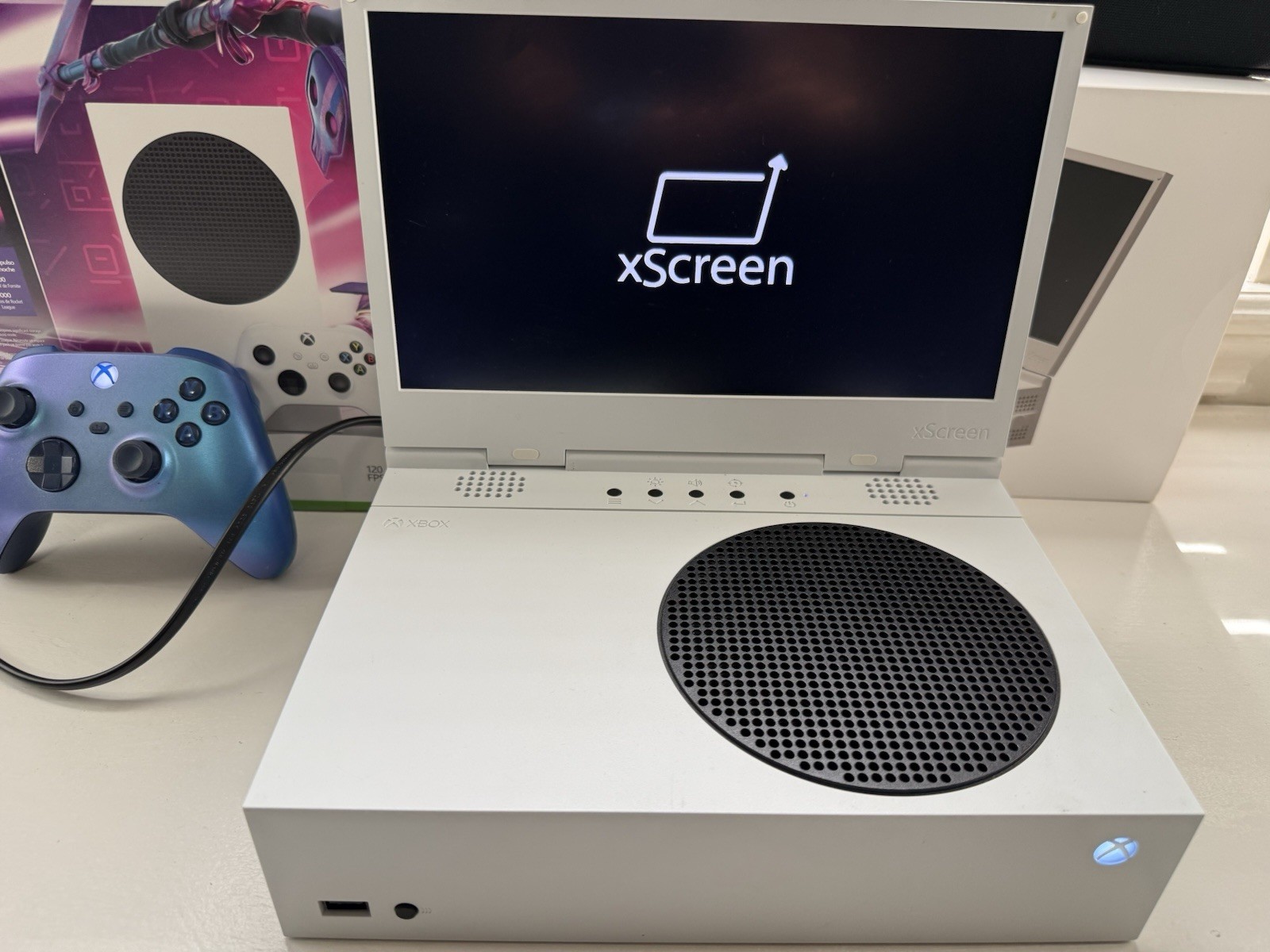 Xbox Series s 512gb With UpSpec Xscreen Portable Monitor Bundle
