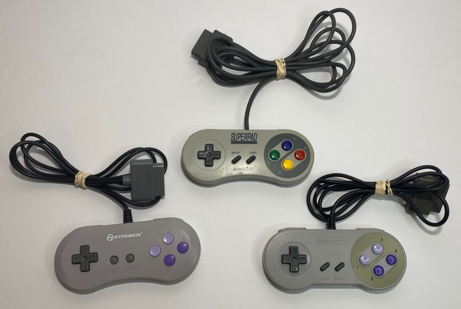 Super Nintendo SNES Console Bundle w/ 3 Controllers, Mario Paint & Mouse – Clean
