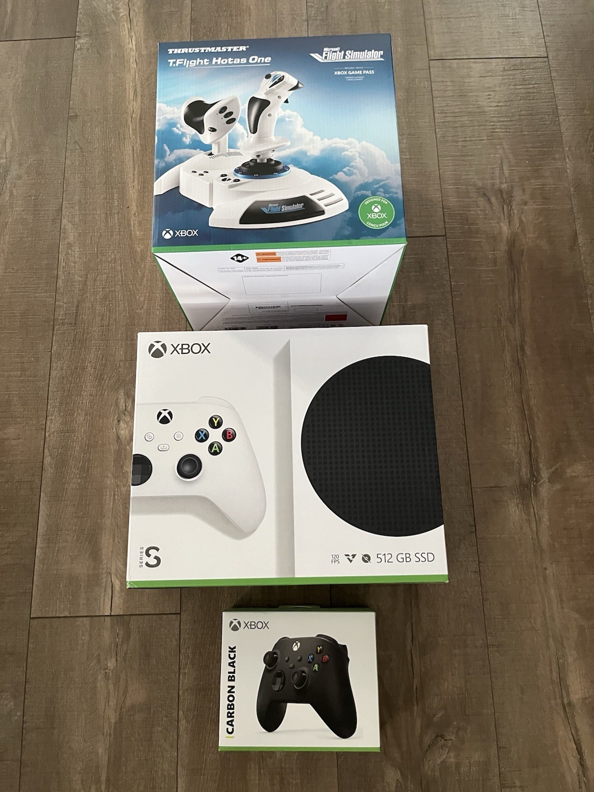 Microsoft Xbox Series S White, 512GB With Extra Controller & Flight Simulator