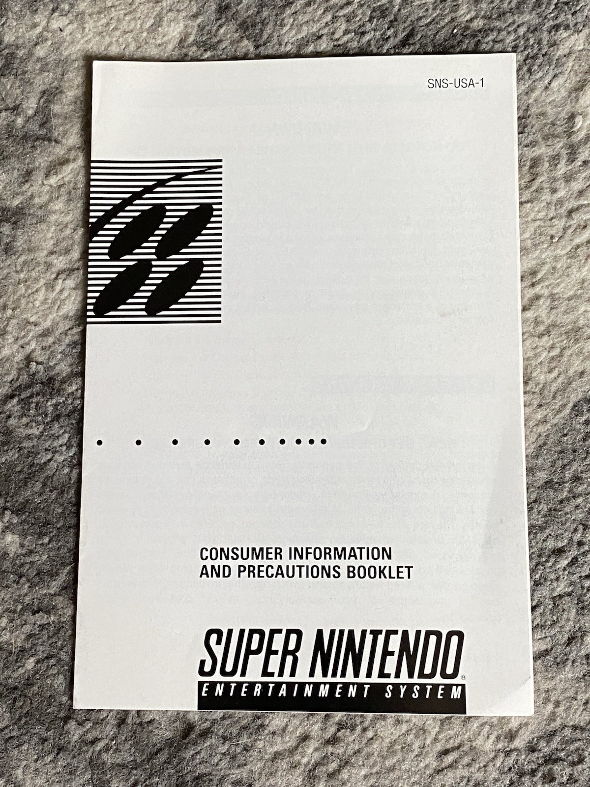 Super Nintendo SNES Console w/ OEM Controllers + Mario World + Manuals