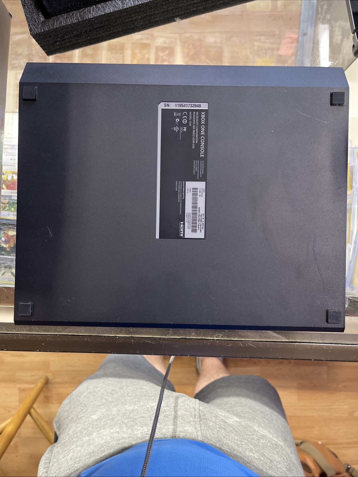 Microsoft Xbox One Day One Edition 500GB Black Console, Open Box