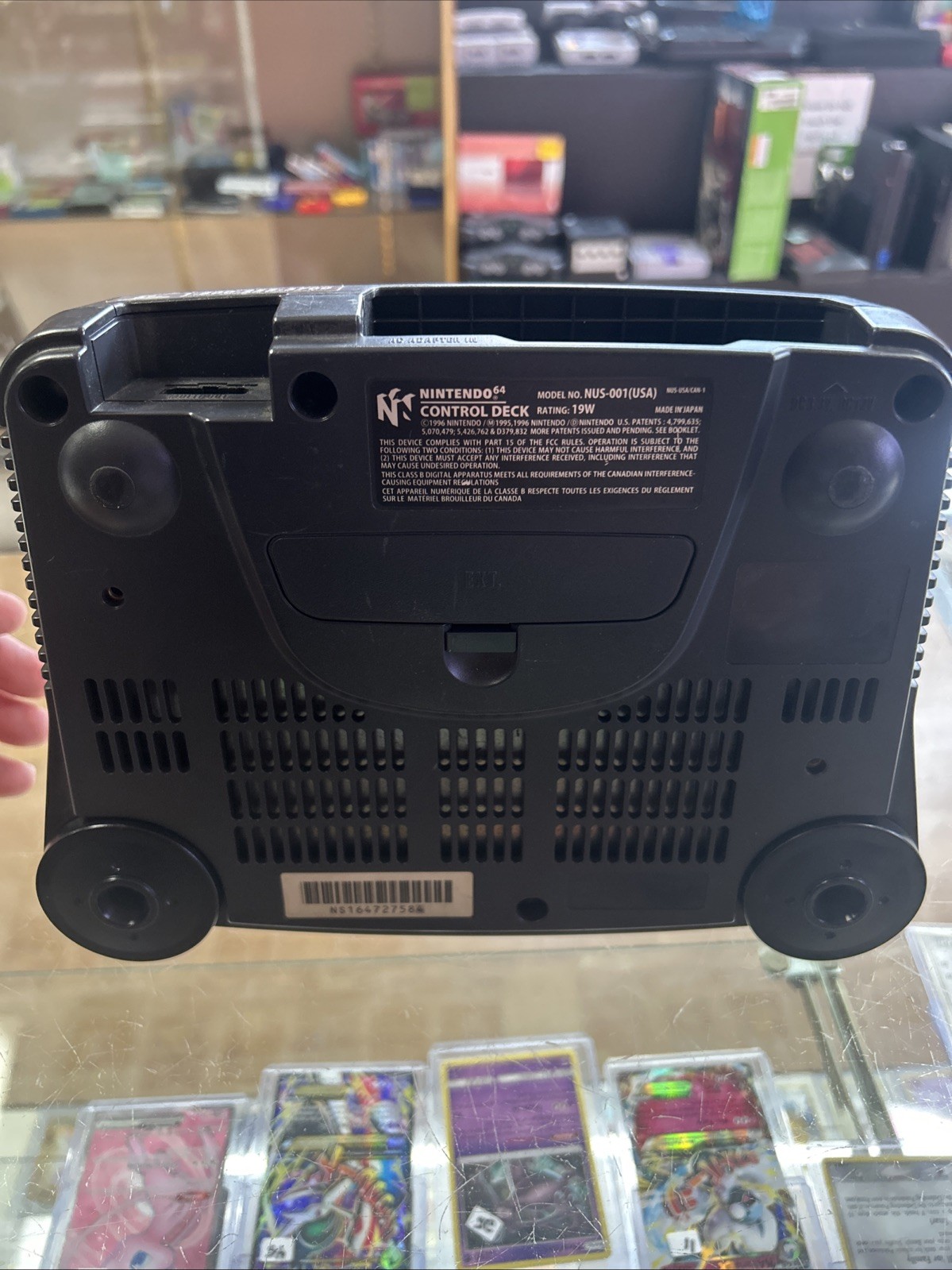 Nintendo 64 N64 Video Game Console Powers On For Parts . Av Not Working