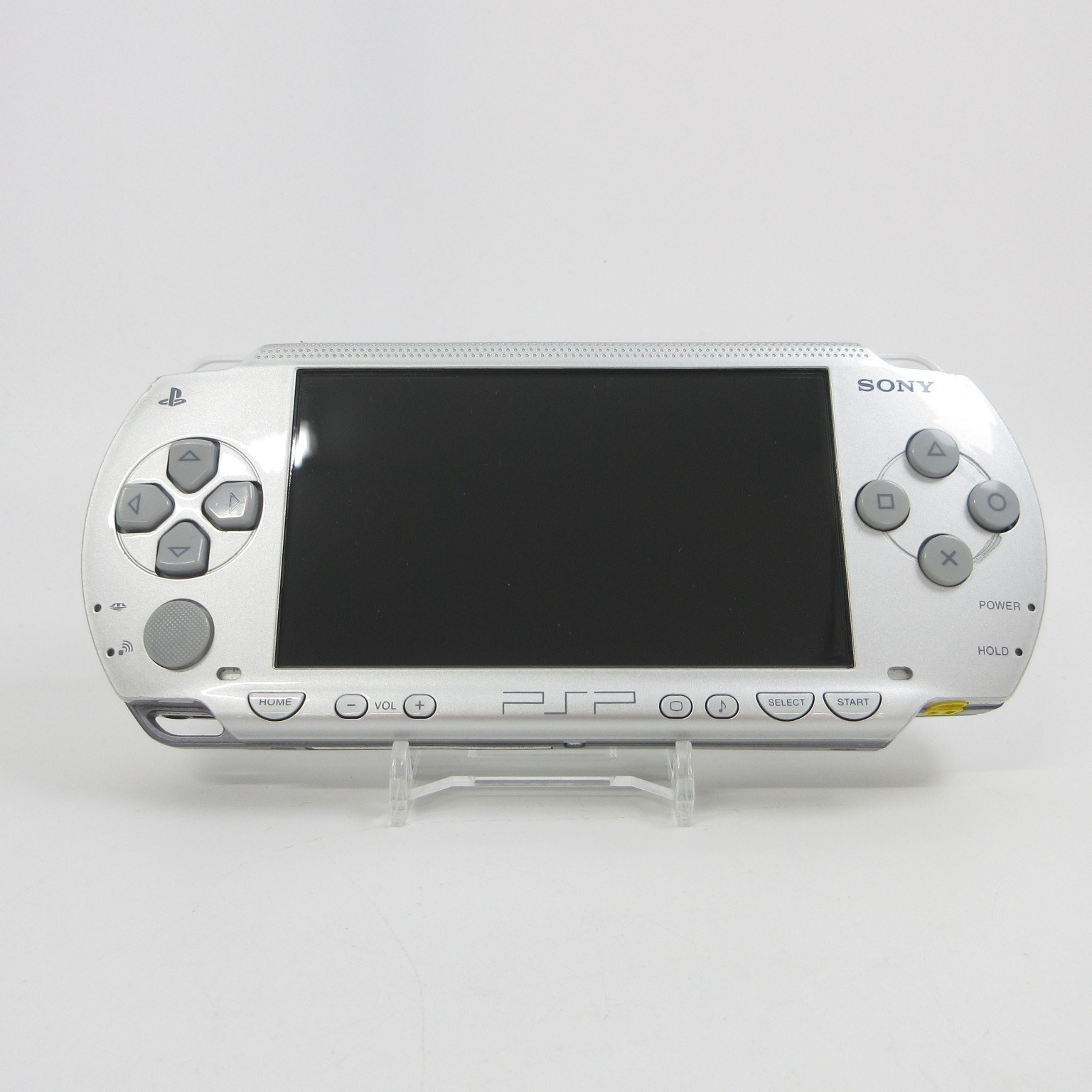 【Excellent】Sony PSP-1000 Silver Console Only No Battery Japan Ver. #RET08/0603/0