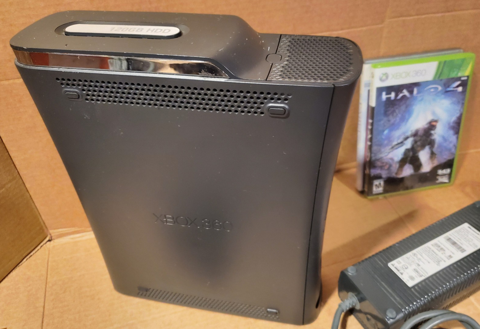 Microsoft Xbox 360 ELITE Console 120gb Hard Drive HDD Controller halo 4, Fable