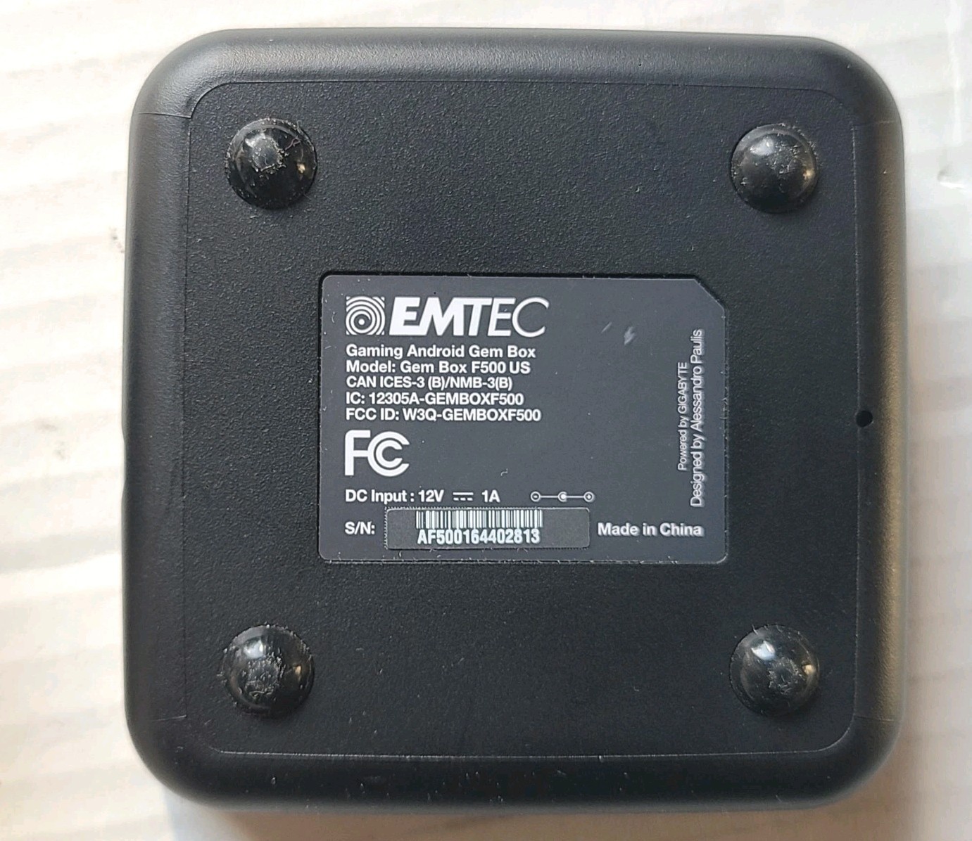 Emtec GemBox Android Game Box (Not Tested, Read Description)