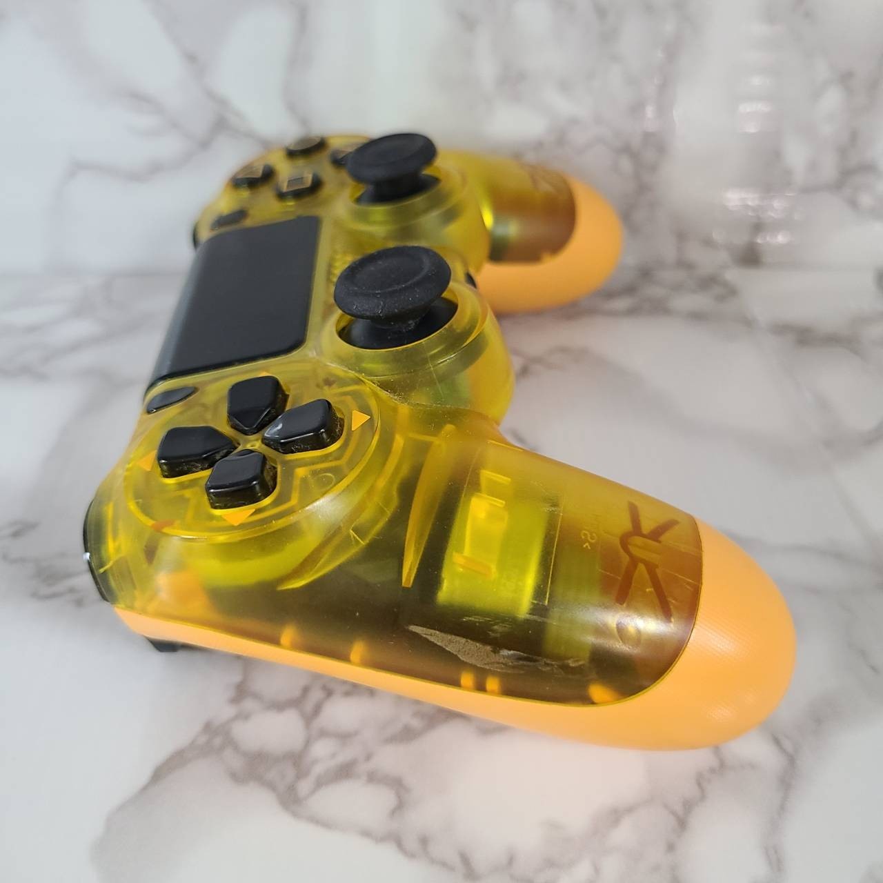 Sony 4 PS4 Dualshock 4 DEATH STRANDING Yellow Wireless Controller Select Rank