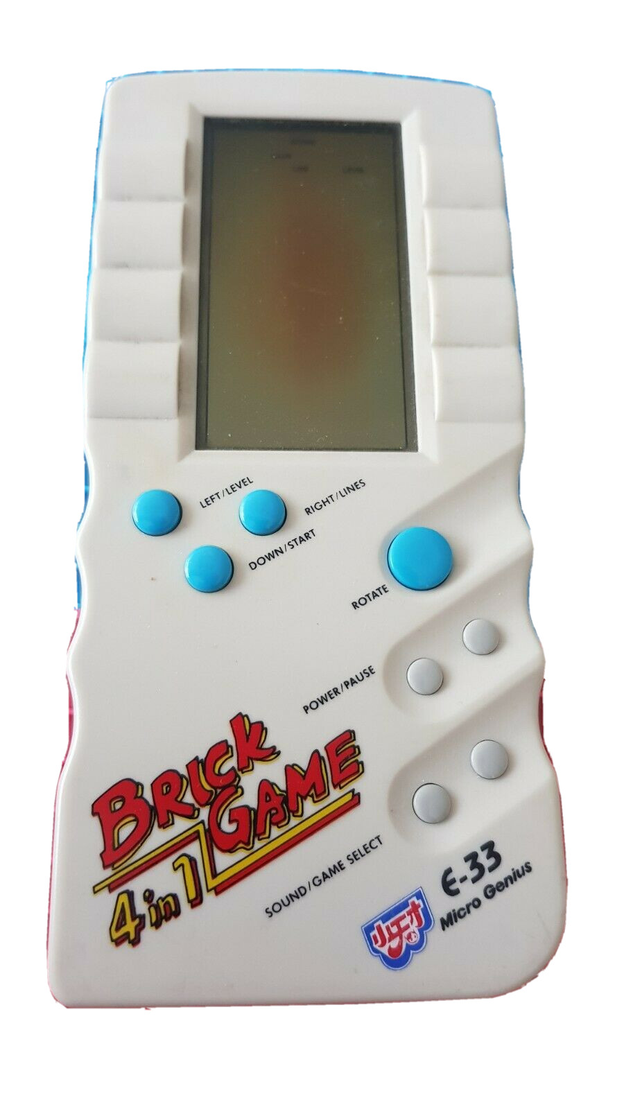 Micro Genius Brick Game 4 In 1 Model E-33 Video Game Console Used