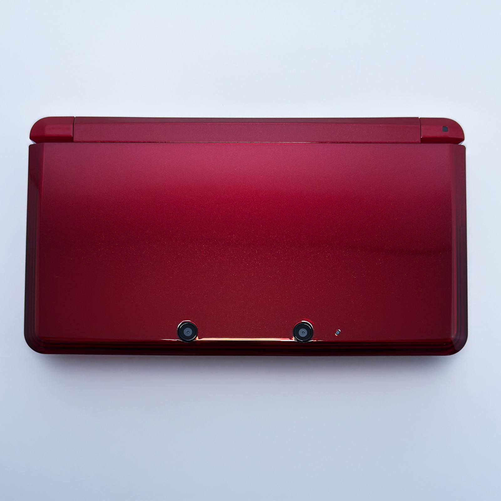 Nintendo 3DS 128GB Set- Flame Red (Case, Crystal Shell, Charger, SD) USA Seller