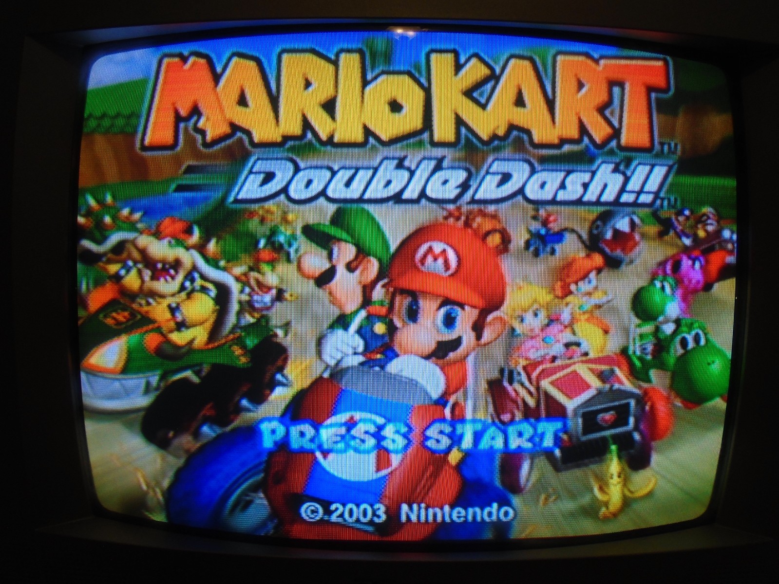 ONE OWNER GameCube console DOL-101 w/ controller, mario kart game Nintendo USA