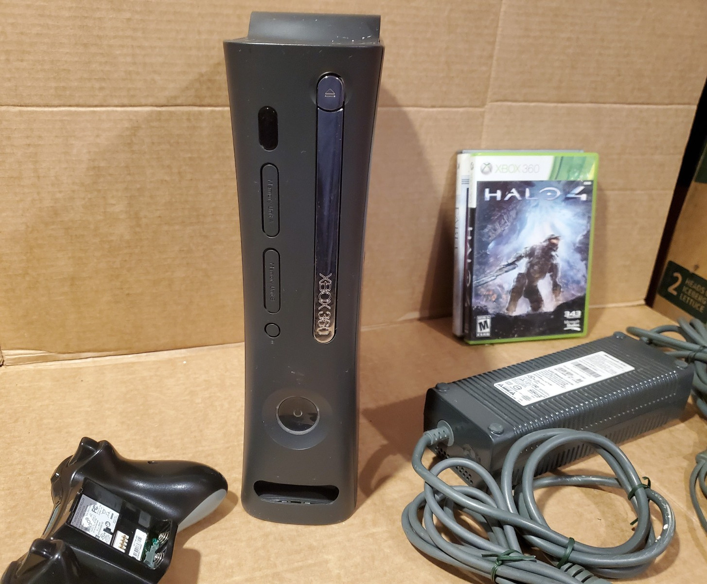 Microsoft Xbox 360 ELITE Console 120gb Hard Drive HDD Controller halo 4, Fable