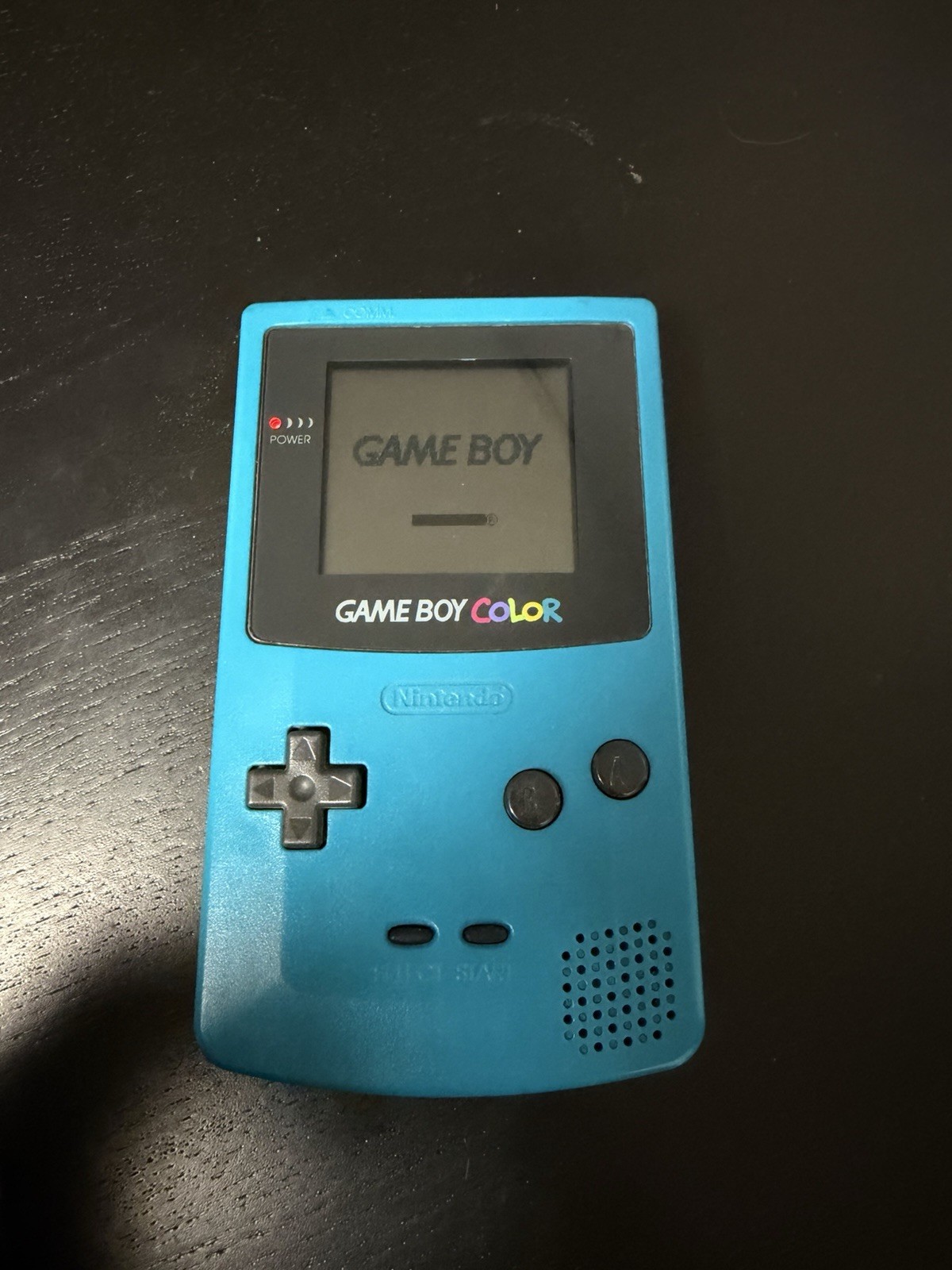Nintendo Game Boy Color Handheld Console Teal CGB-001 Authentic Tested *Read*