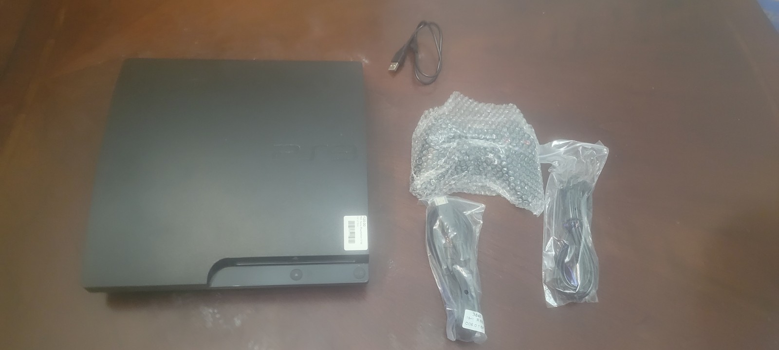 Sony PlayStation 3 Slim PS3 Console 160GB Bundle W/Cords Controller + HDMI