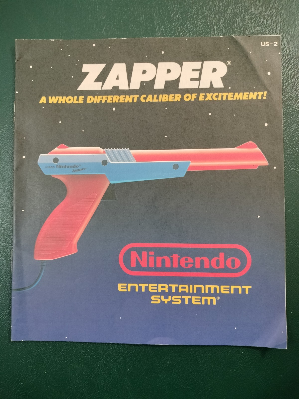 Nintendo NES Action Set Console Complete In Box NES-001 CIB Tested 1985 Orange