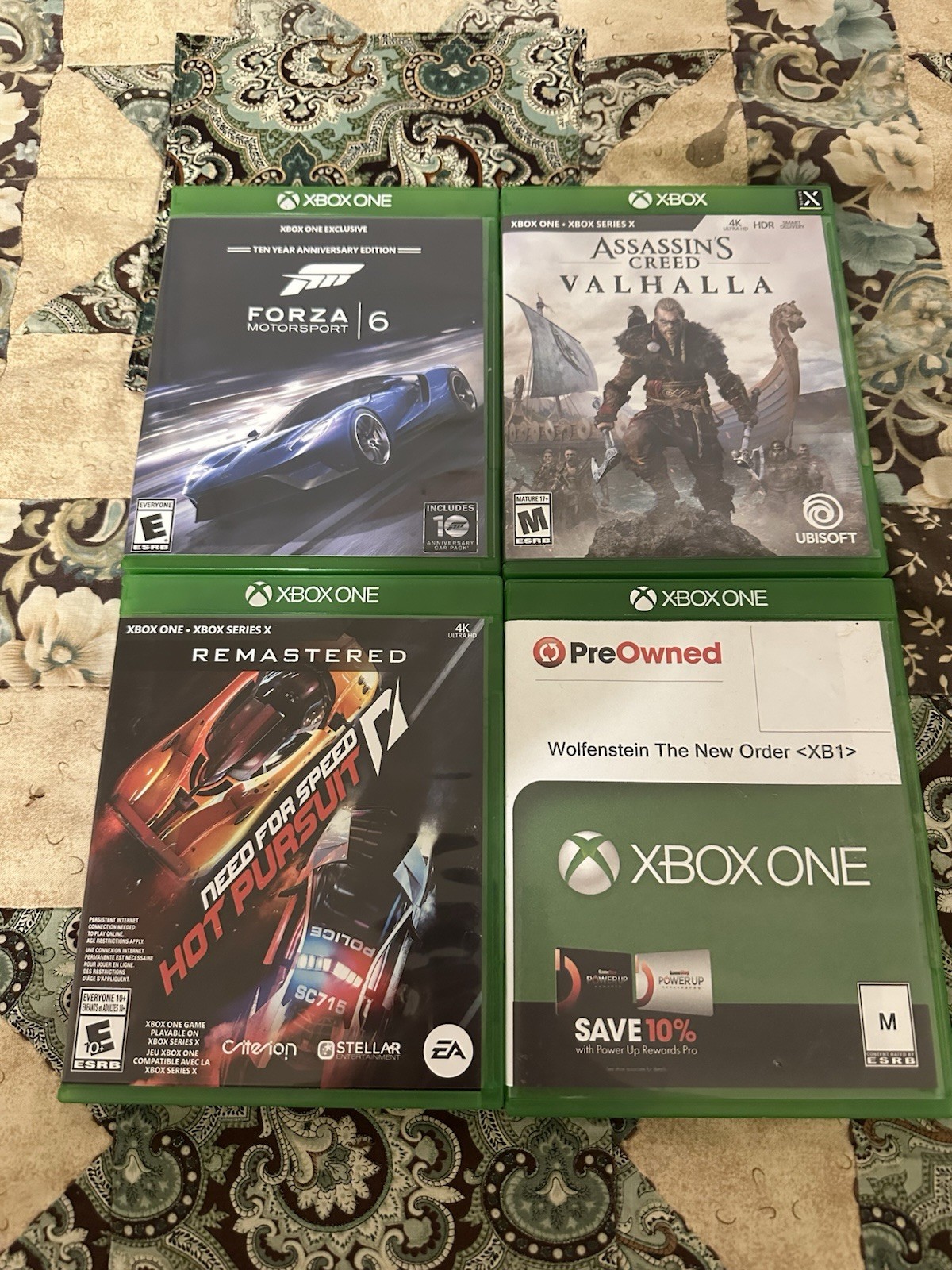 Xbox One X Taco Bell Edition Console With Elite Controller Cib With 4 Games
