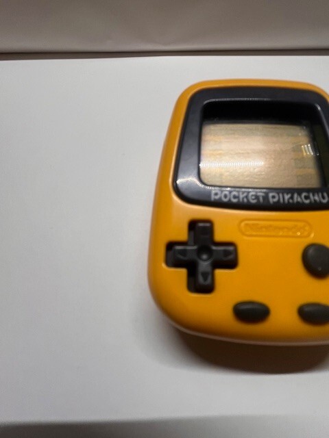 Pocket Pikachu Color Yellow Pedometer Pokemon Used Tested Japan