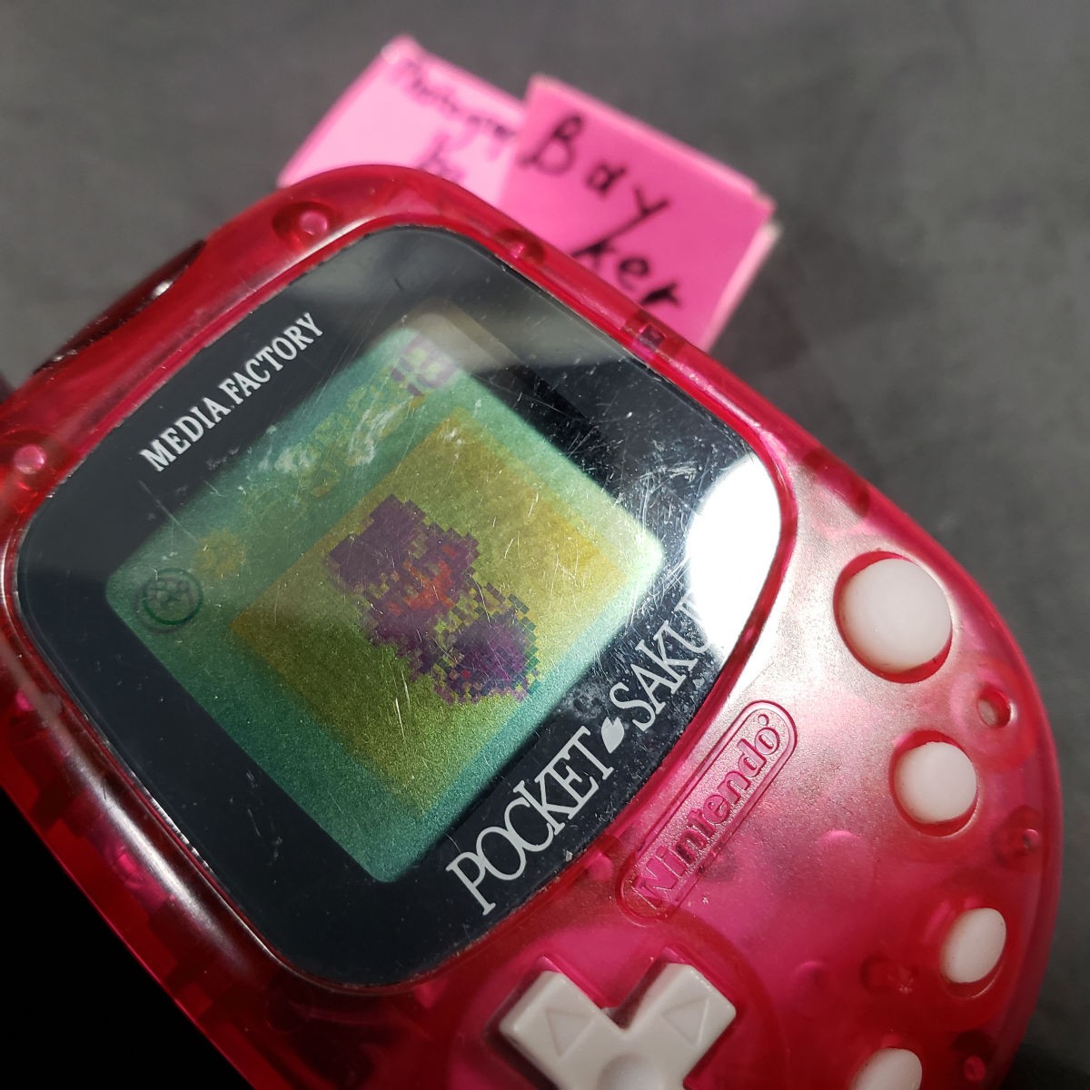 Pocket Sakura Pink COLOR LCD Virtual Pet Pedometer Game MPG-002 SK wars Japan