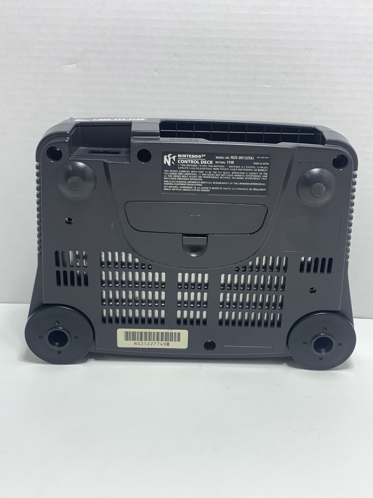 🔥Nintendo 64 N64 Console NUS-001 New Power Cord and AV Cable. Tested Working