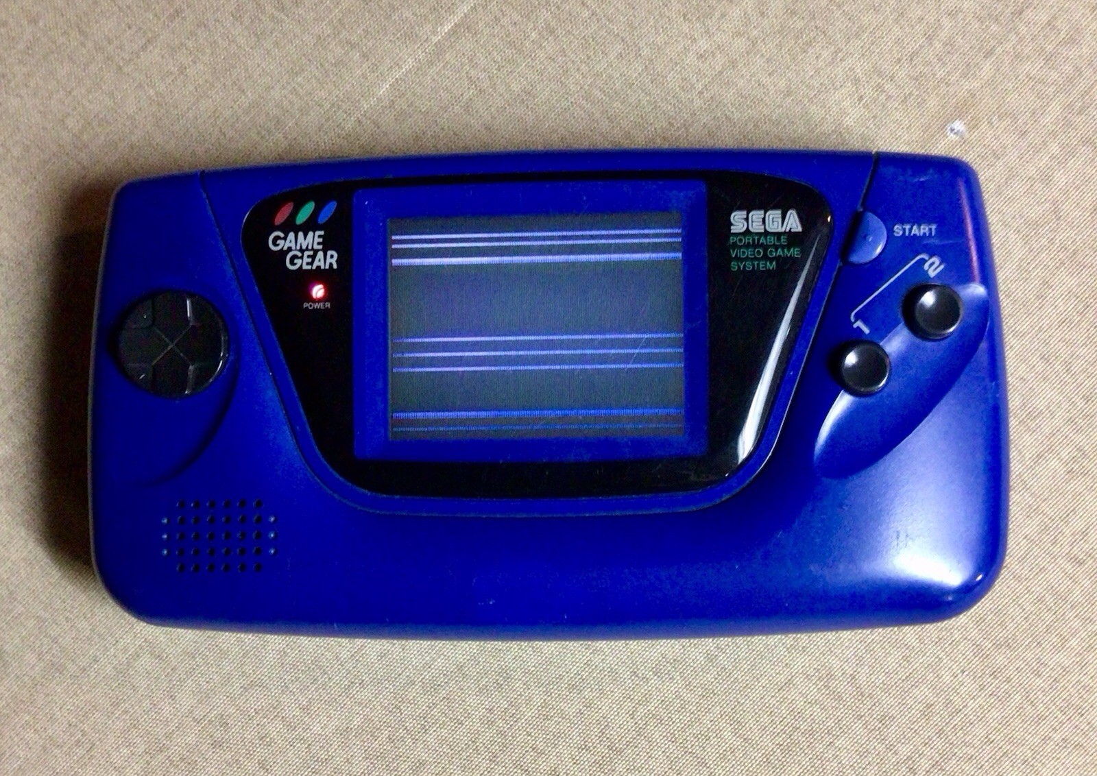 SEGA GameGear Combo, Portable System, PowerPack,Sonic 2 Game