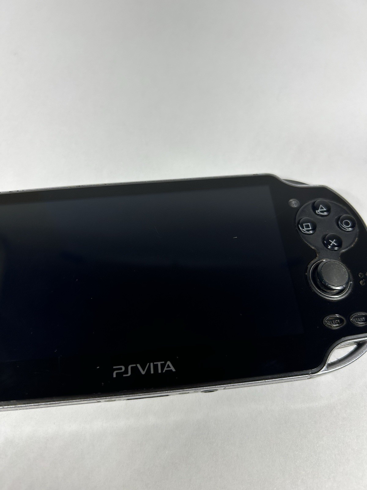 Sony PlayStation Vita PCH-1001 Black Handheld Console w/ Charger 5 Games Tested