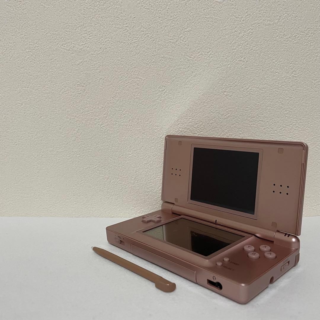 Nintendo DS Lite USG-001 Metallic Rose Console Tested Working Region Free