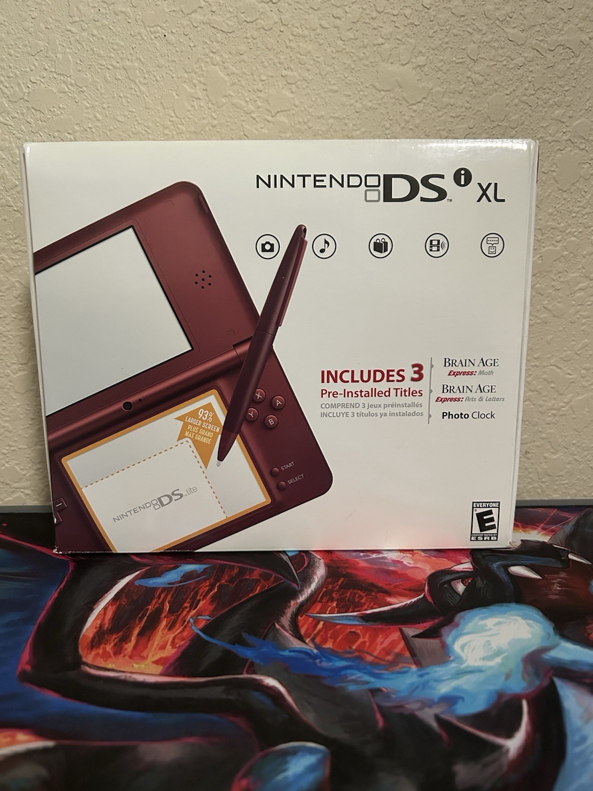 Nintendo DSi XL – Burgundy Red – Handheld Console – Great Condition
