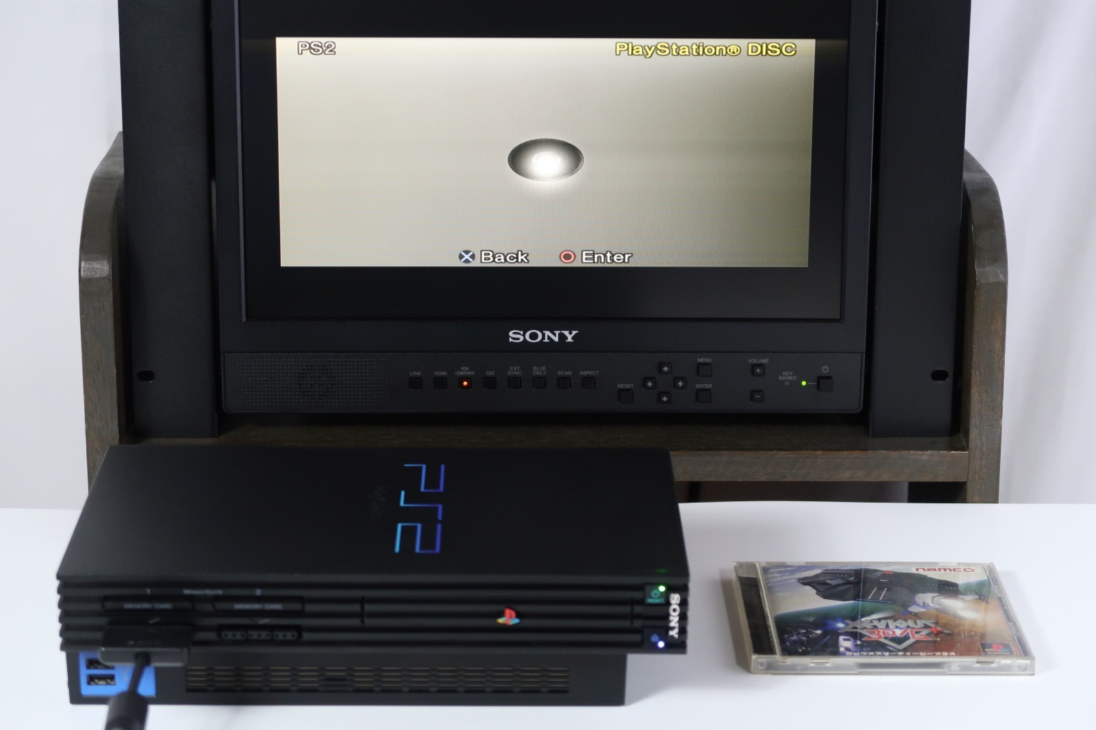 SONY PlayStation2 PS2 SCPH-50000 NB Midnight Black Console Tested F/S Fedex