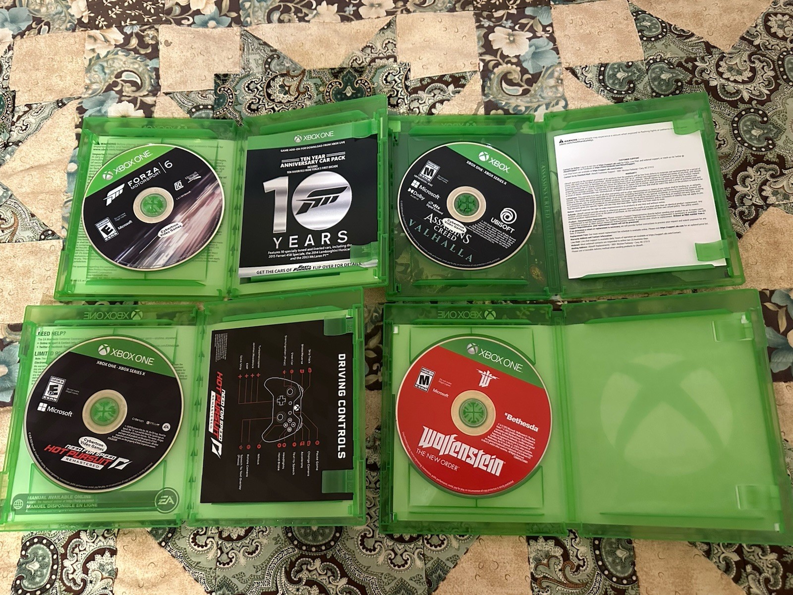 Xbox One X Taco Bell Edition Console With Elite Controller Cib With 4 Games