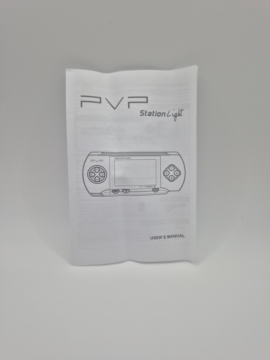 PVP STATION LIGHT 3000 Black 900000+Games W/Box Cartridge Manual & Cable -Tested