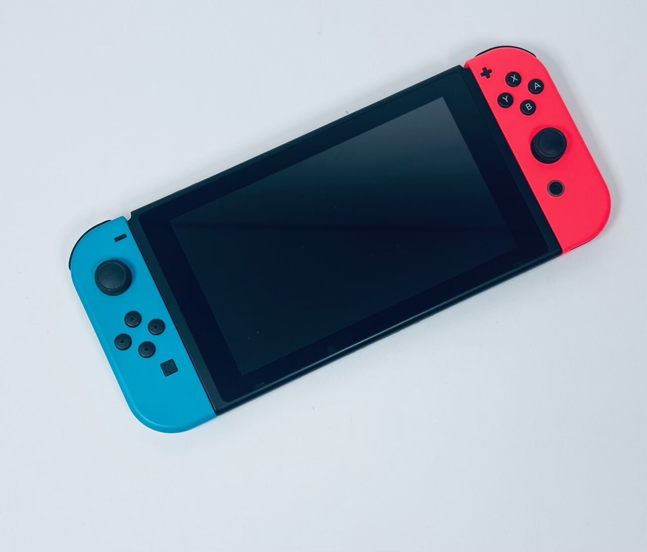 Nintendo Switch Console Neon Blue/Red Joy-Con Set Boxed Excellent Condition Test