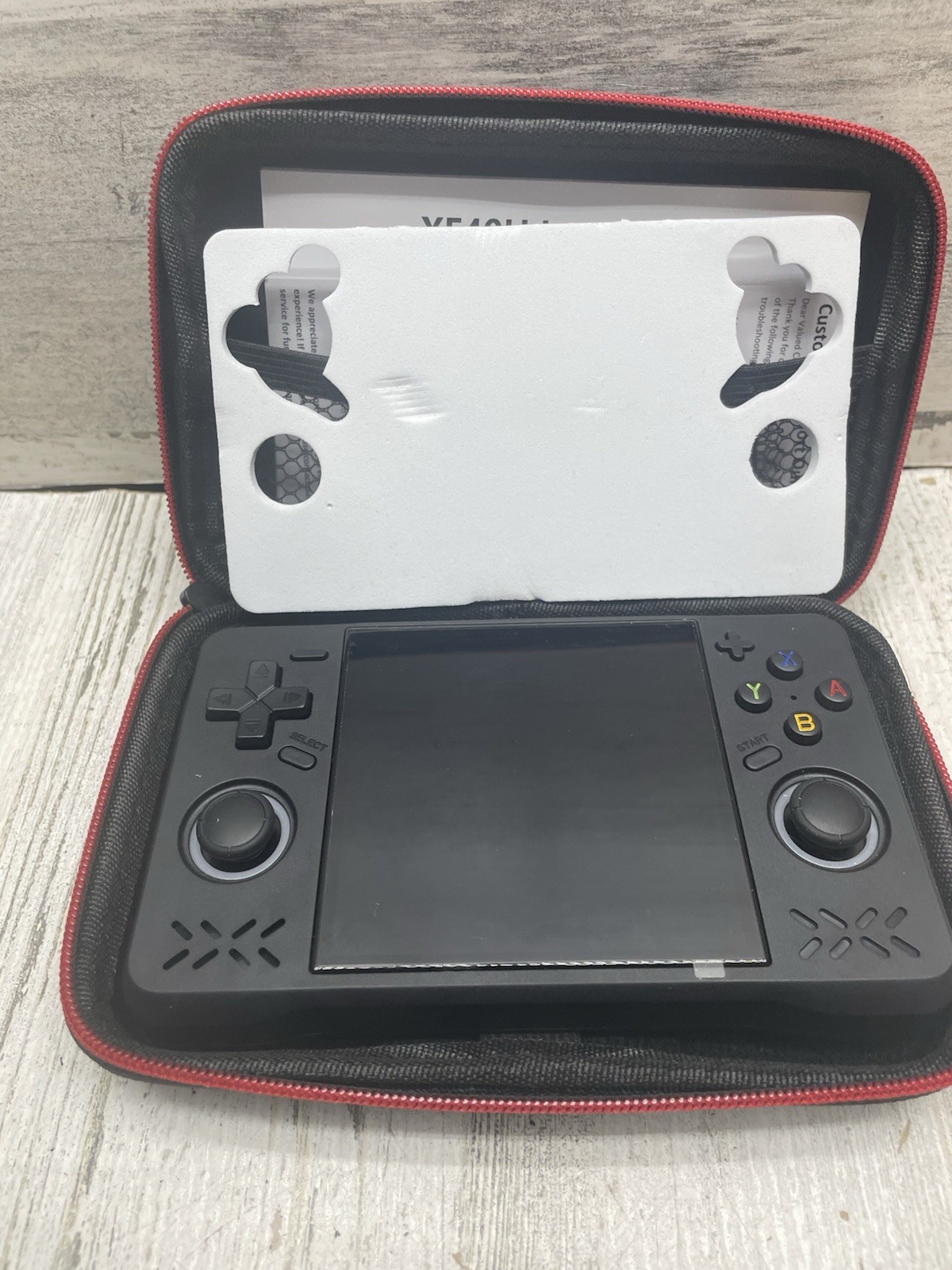 XF40H 128GB Handheld Game Console, Retro Gaming Console – BLACK