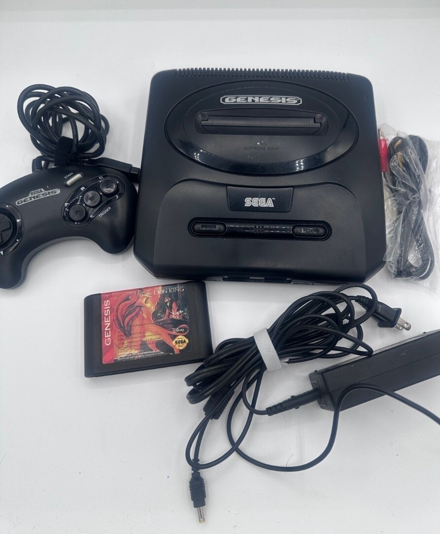 SEGA Genesis II 16MB Home Console – Black Bundle