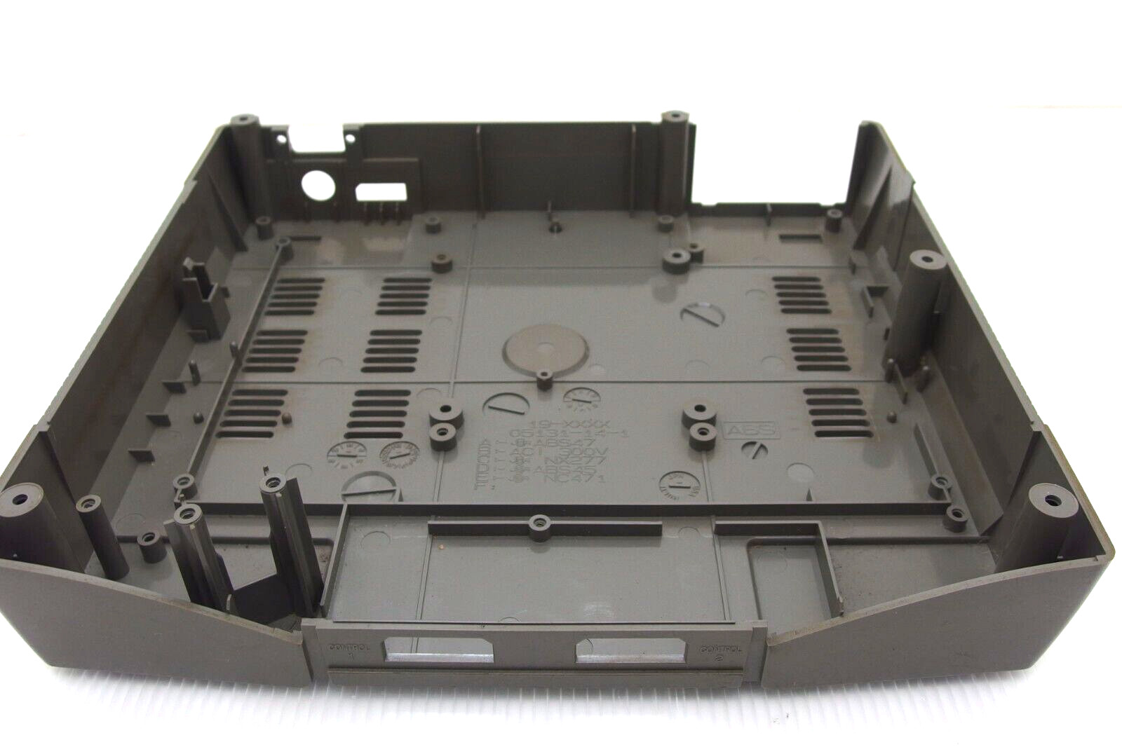 Saturn Console Gray Shell Case Bottom only HST-3210 Part official Sega Japan SS