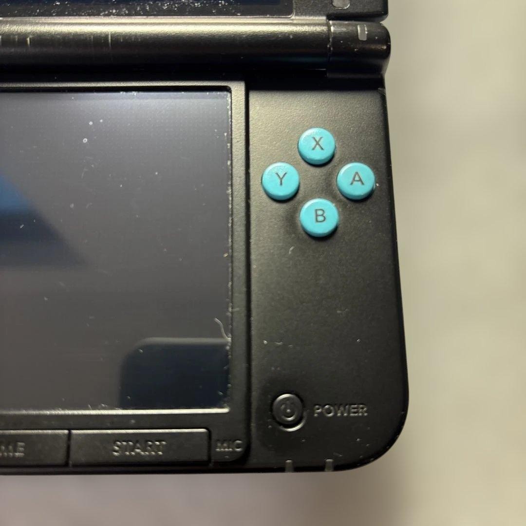 Nintendo 3DS XL LL Limited Pack Turquoise x Black Console USB cable Japanese ver
