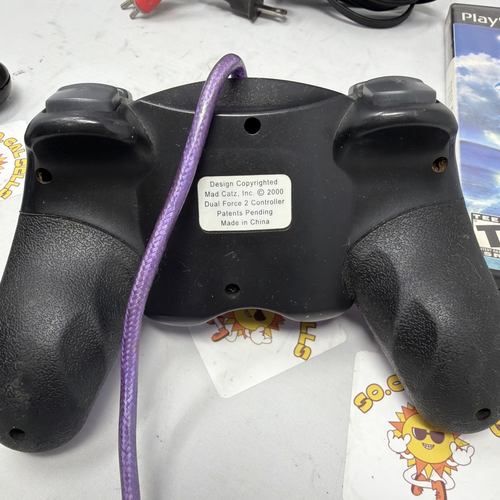 Sony PlayStation 2: Fat Console (SCPH-30001) w/FFX, 1 OEM DualShock 2, 1 Mascara