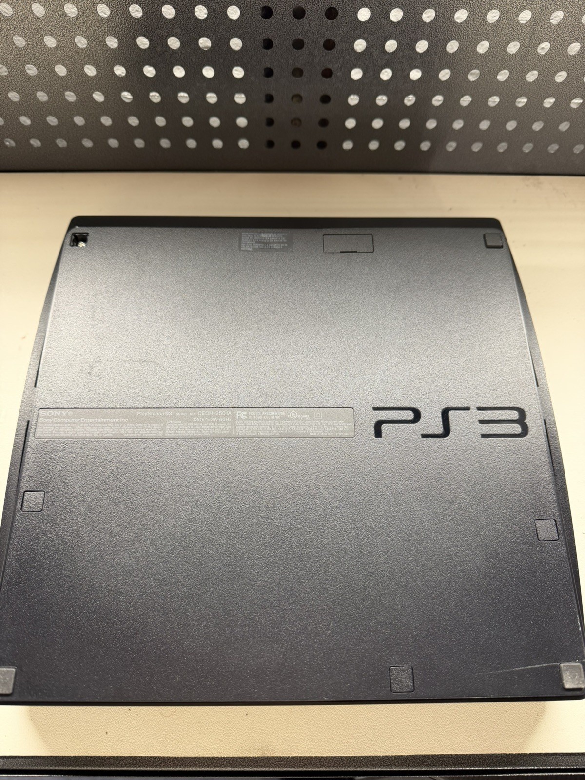 Sony PlayStation 3 PS3 Slim Console 160GB (2501A) w/Controller Cords & 4 Games