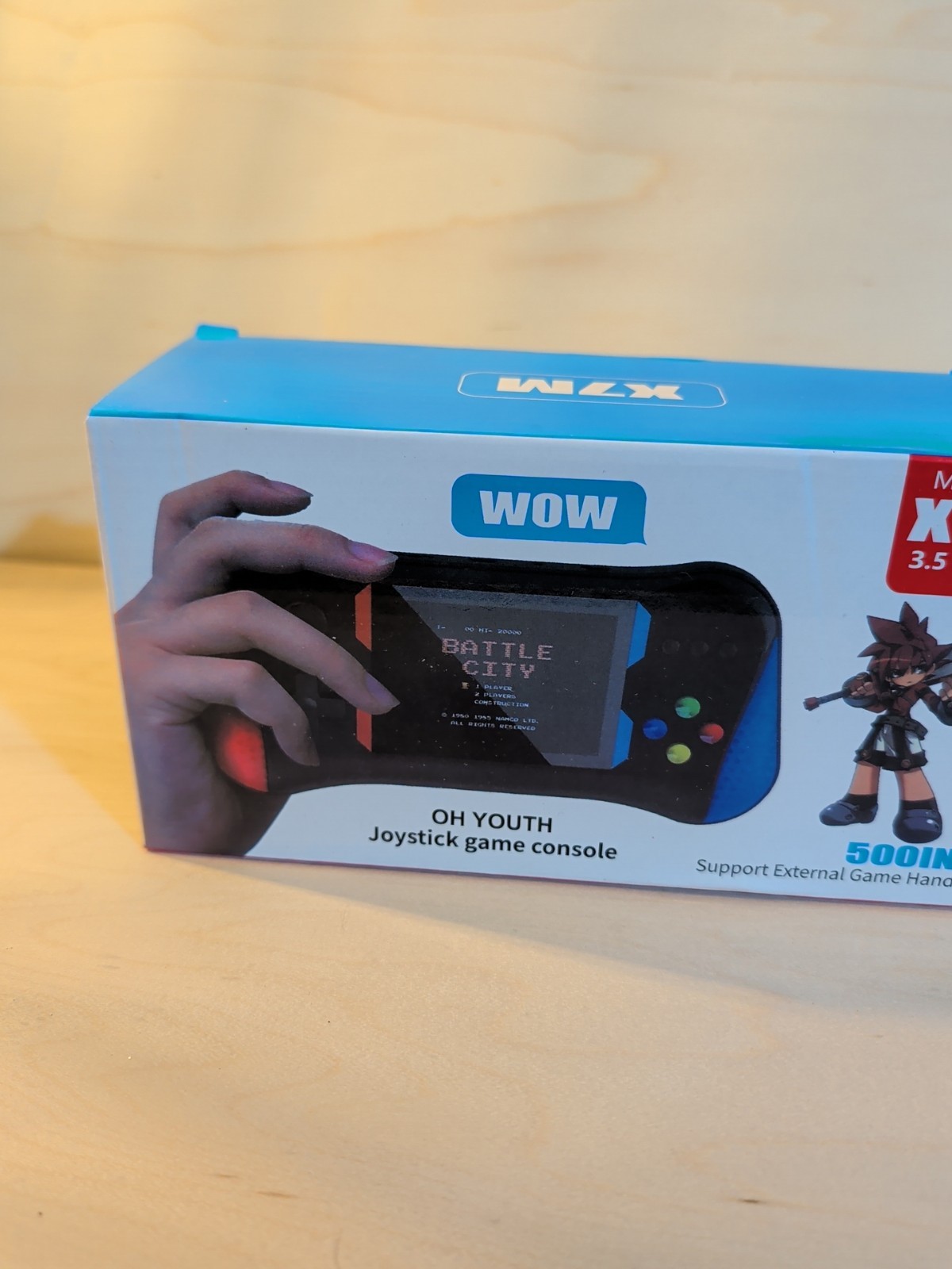 X7M Handheld Game Console With Joystick 500 In 1 Oh Youth Game Console