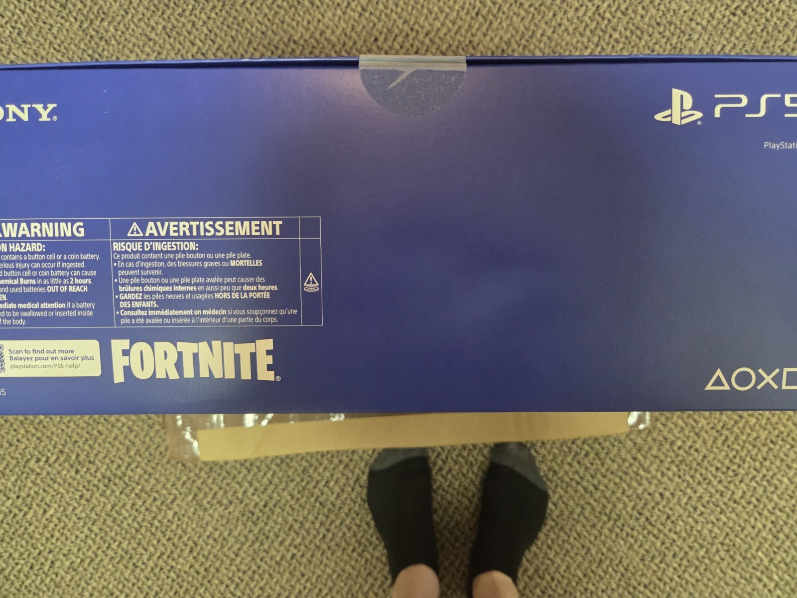 Sony PS5 PlayStation 5 Slim 1TB Disc Console Fortnite Bundle New Factory Sealed